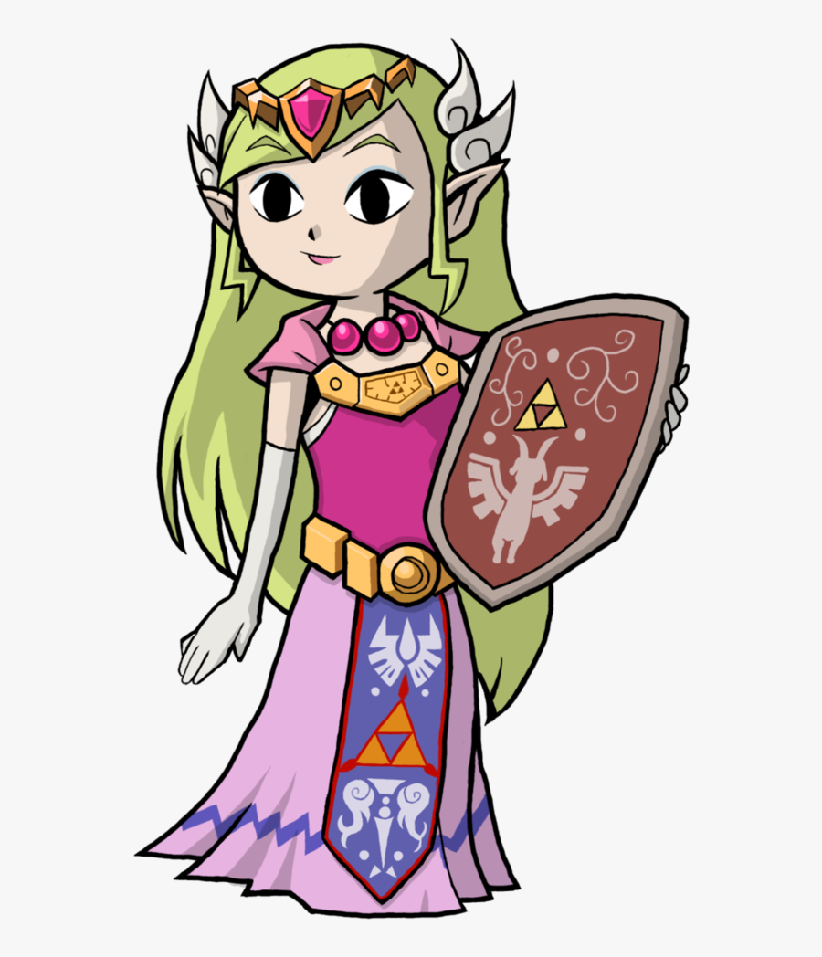 The Legend Of Zelda - Princesa Zelda The Minish Cap, Transparent Clipart