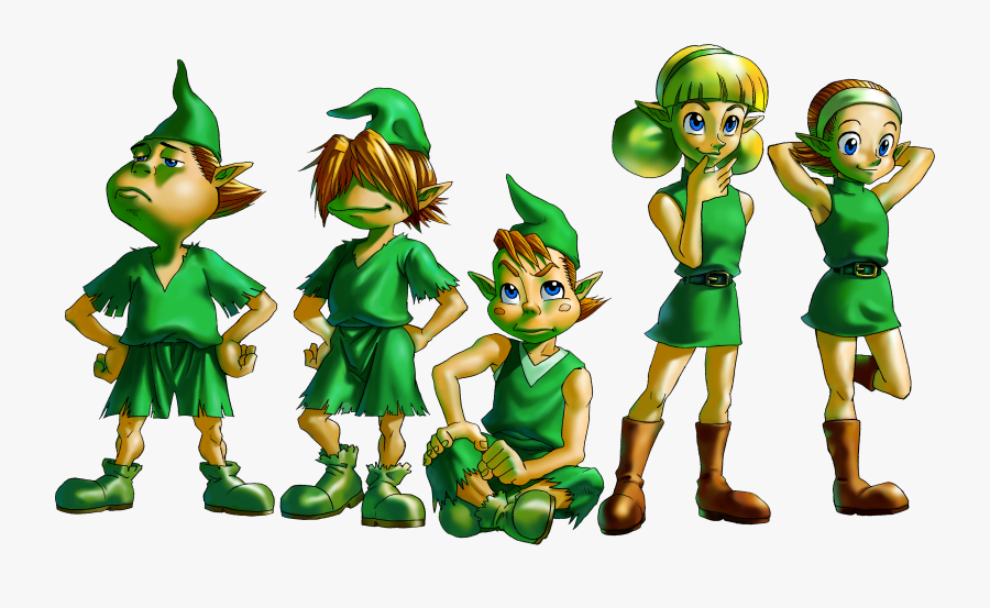 Kokiri - Legend Of Zelda Ocarina Of Time Kokiri, Transparent Clipart