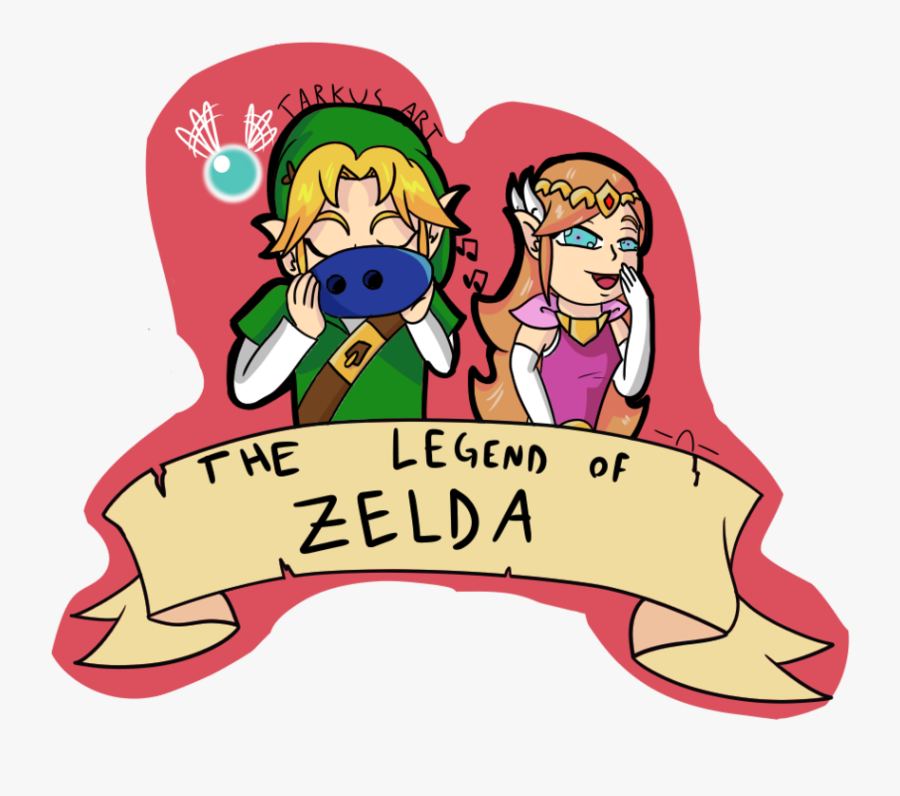 The Legend Of Zelda Sticker By Tarkus Art By Dark Cloud - Cartoon, Transparent Clipart