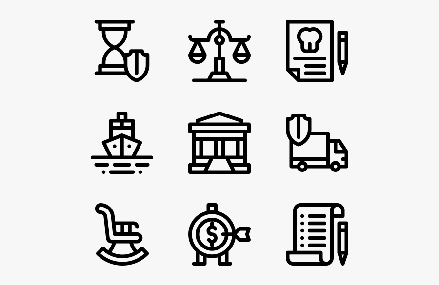 Insurance - Logistics Icon, Transparent Clipart