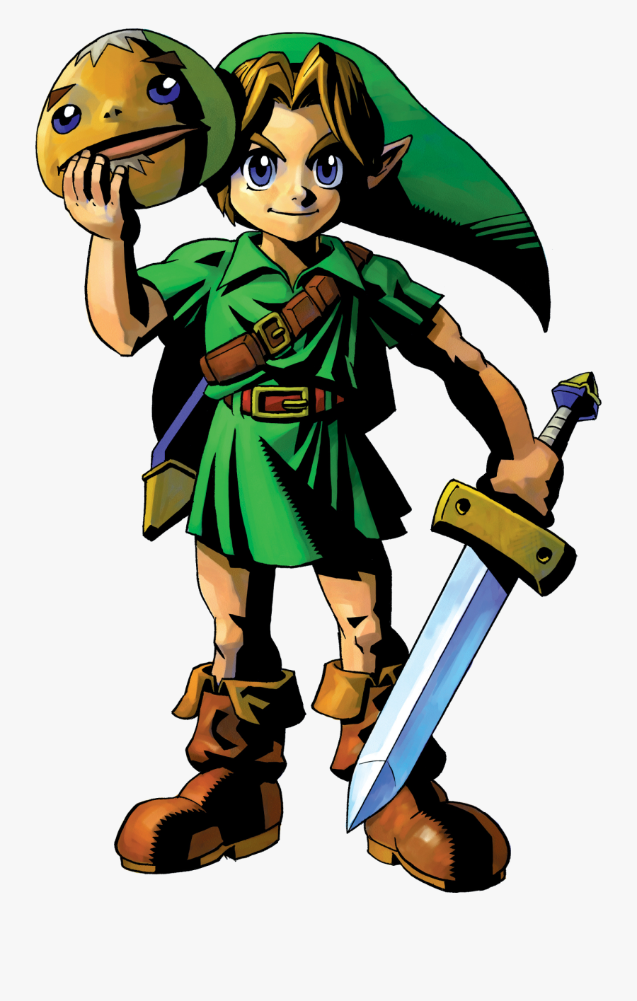 Legend Of Zelda Majora's Mask Link, Transparent Clipart