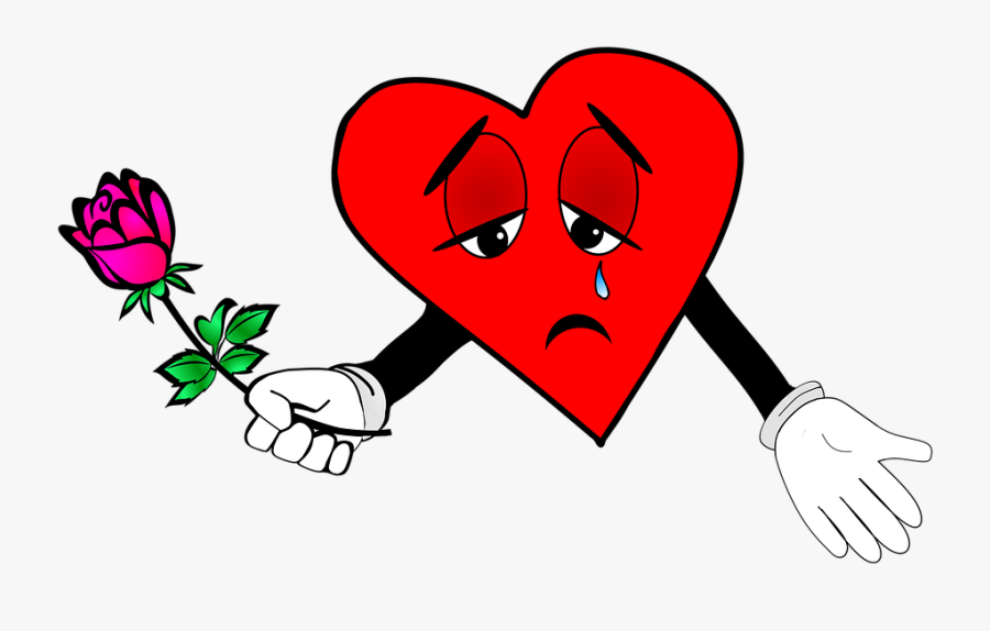 Heart, Sad, Heart Pain, Depression, Pain, Emotion, Transparent Clipart