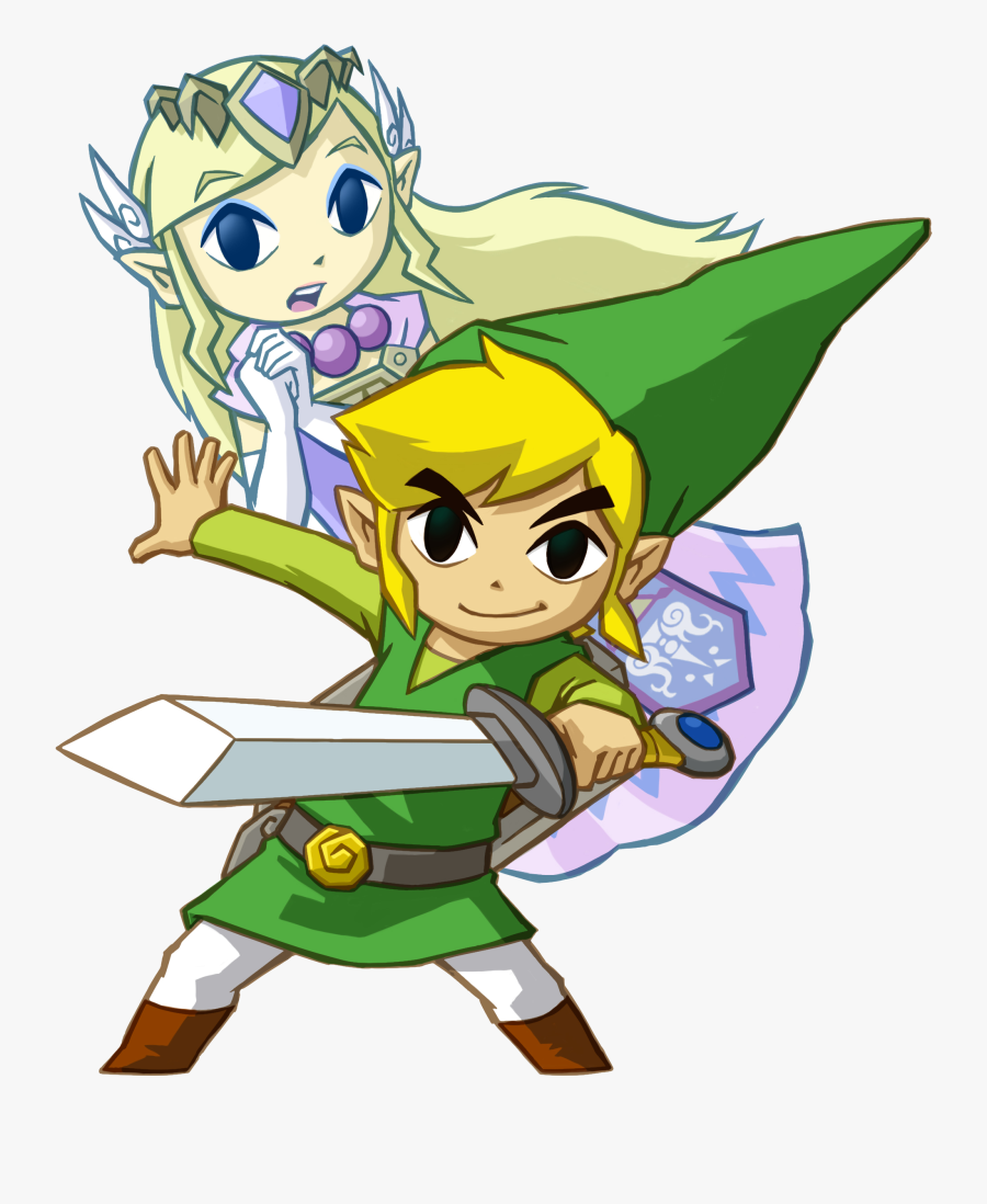 Zelda Link Png - Legend Of Zelda Spirit Tracks Link, Transparent Clipart