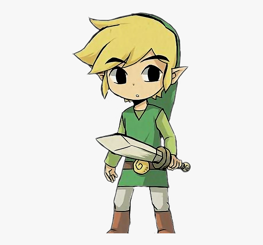 #link #legendofzelda #zelda #triforce #toonlink #toon - Toon Link And Zelda Png, Transparent Clipart