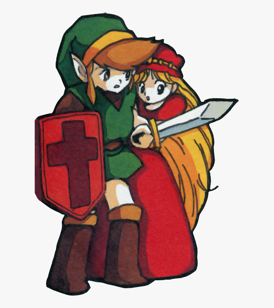 Legend Of Zelda 1986 Link And Zelda, Transparent Clipart
