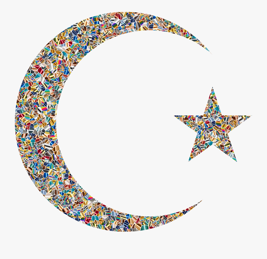 Wheel,circle,symbol - Crescent Moon Star Art, Transparent Clipart