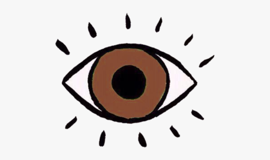 #png #freetoedit #eye #brown - Eye Tattoo Old School, Transparent Clipart