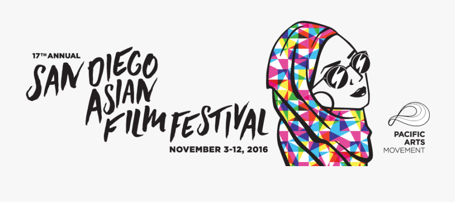 2016 San Diego Asian Film Festival - Asian Film Festival Sd, Transparent Clipart