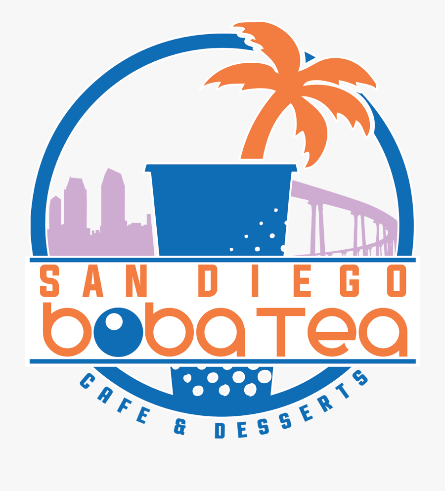 San Diego Boba Tea Logo - Sd Boba Logo, Transparent Clipart