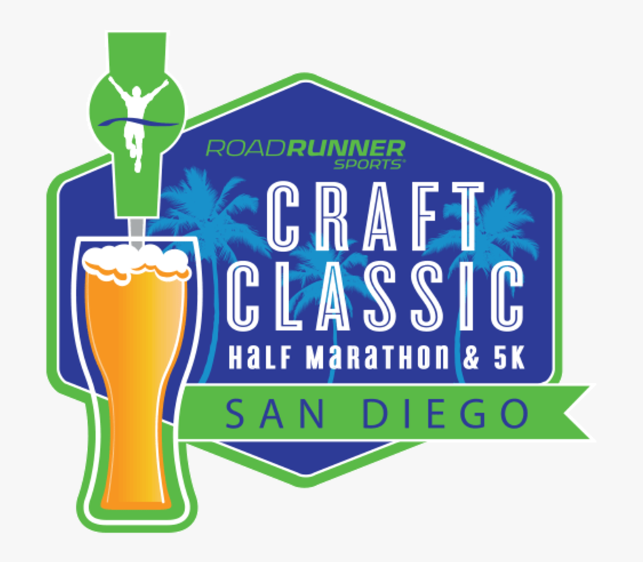 San Diego Craft Classic Half Marathon & 5k - Craft Classic San Diego 2019, Transparent Clipart