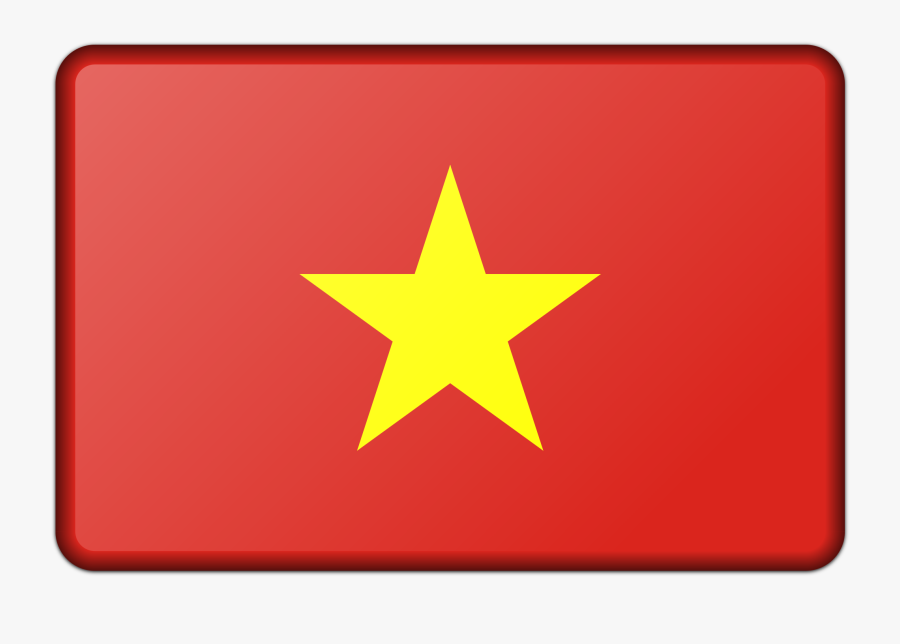 Clipart - Vietnam Flag, Transparent Clipart
