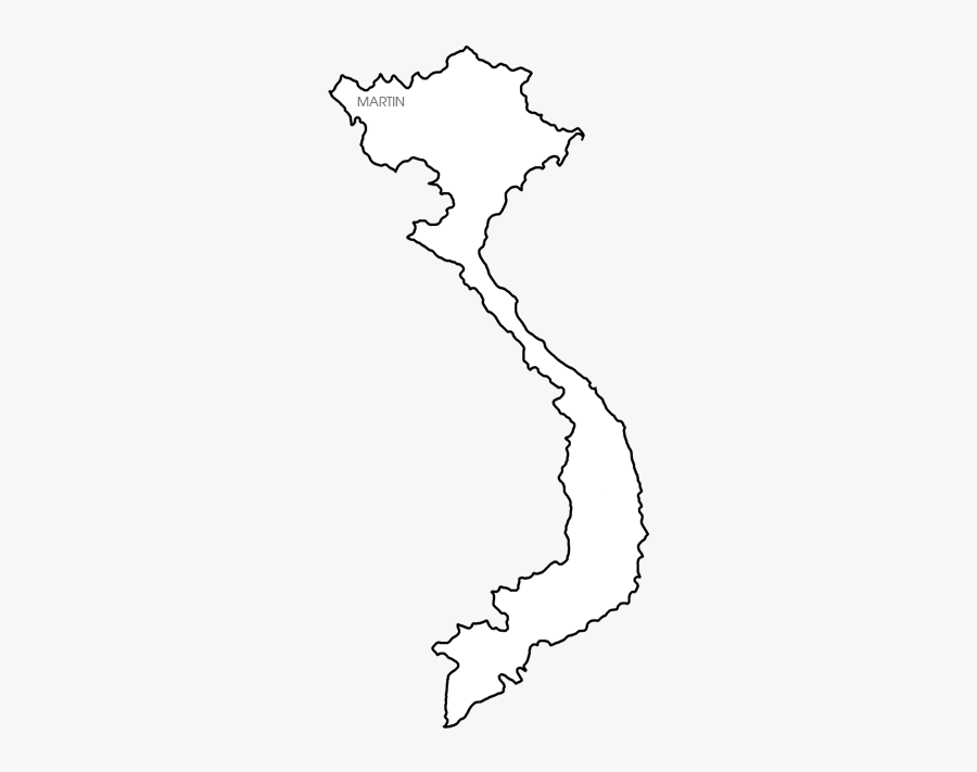 Vietnam Map - Vietnamese Happy New Year2018, Transparent Clipart