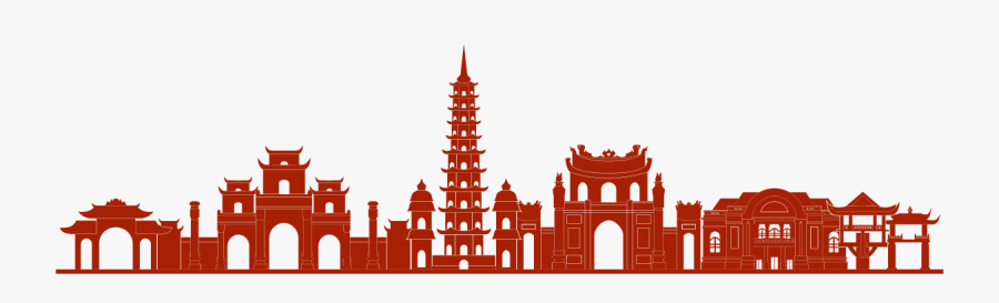 Vietnam Skyline Png, Transparent Clipart