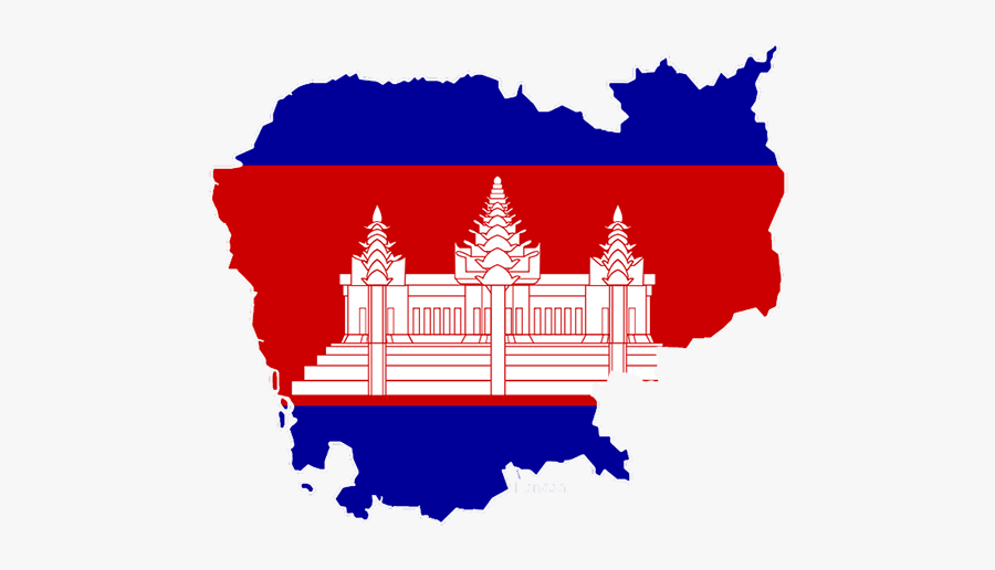 Cambodia Map Png, Transparent Clipart