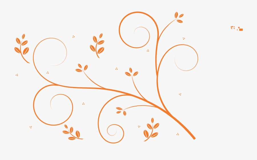 Floral Design Clip Art - Transparent Background Swirl Png, Transparent Clipart