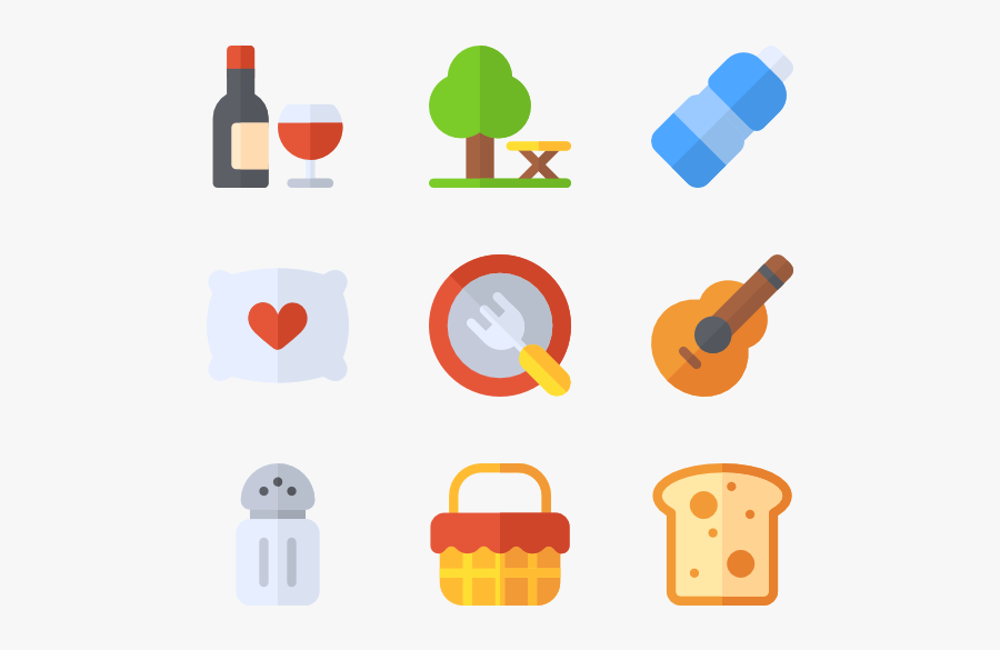 Clip Art Pic Nic Png - Picnic Icon Png, Transparent Clipart