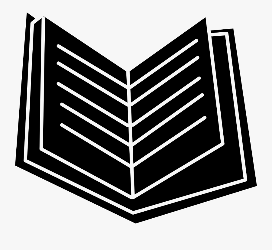 Book Black Opened Pages Comments - Icono De Libro Negro, Transparent Clipart