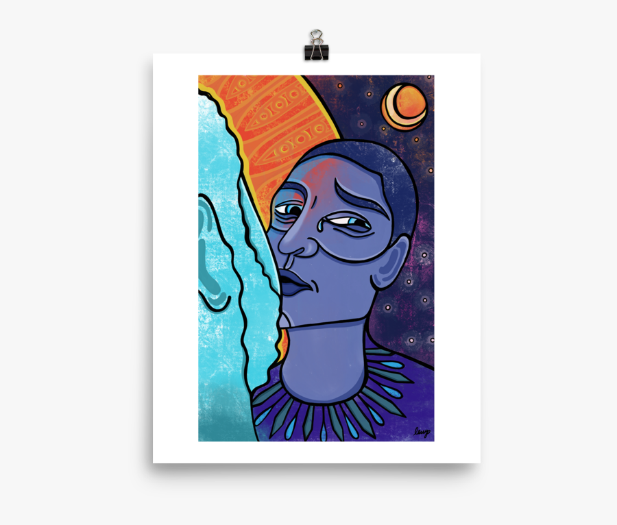 The Kiss Print - Visual Arts, Transparent Clipart