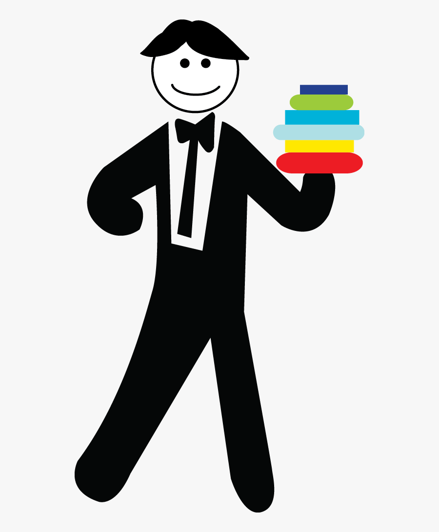 Book Butler Revised, Transparent Clipart