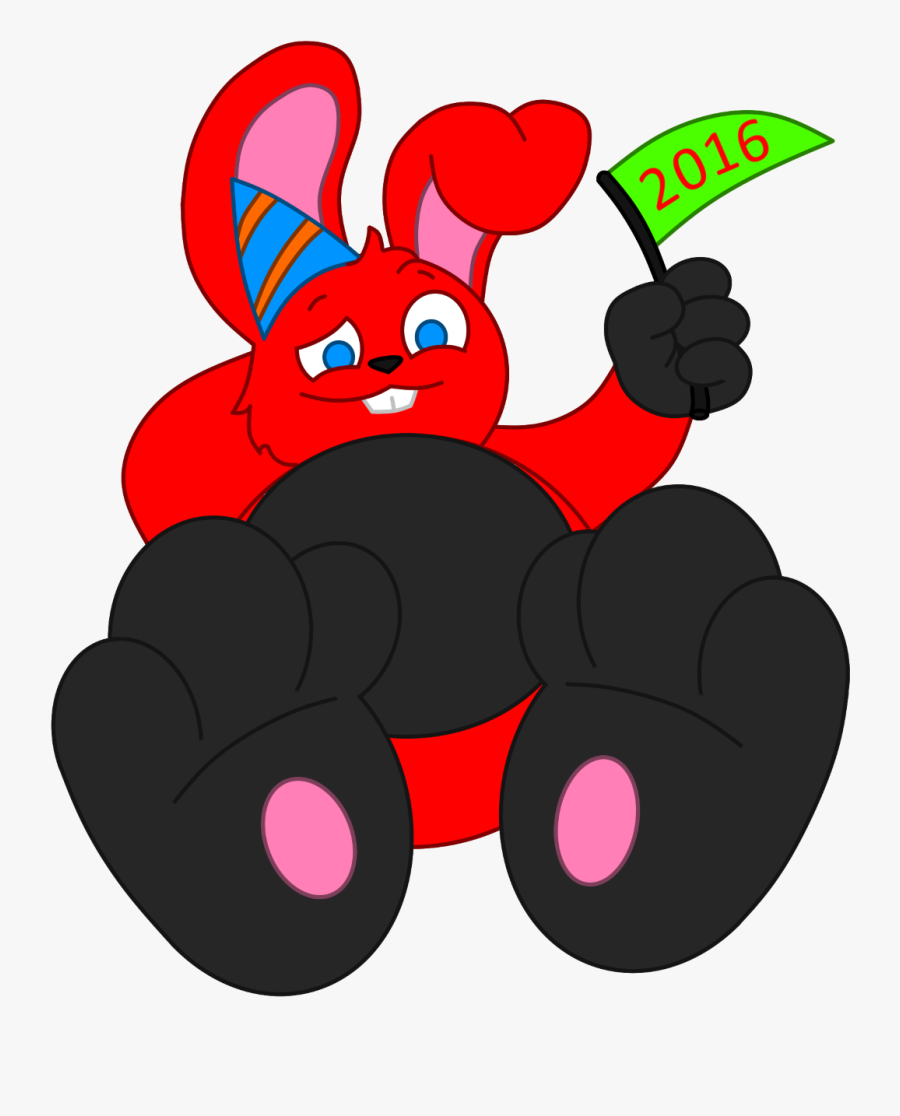 New Year Paws - Cartoon, Transparent Clipart