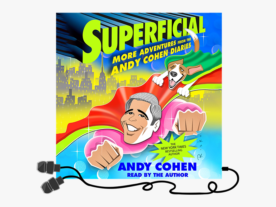 Superficial Andy Cohen, Transparent Clipart
