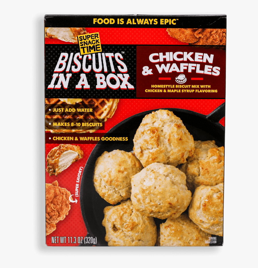 Waffles Transparent Chicken Nugget - Chicken Waffle Biscuit, Transparent Clipart