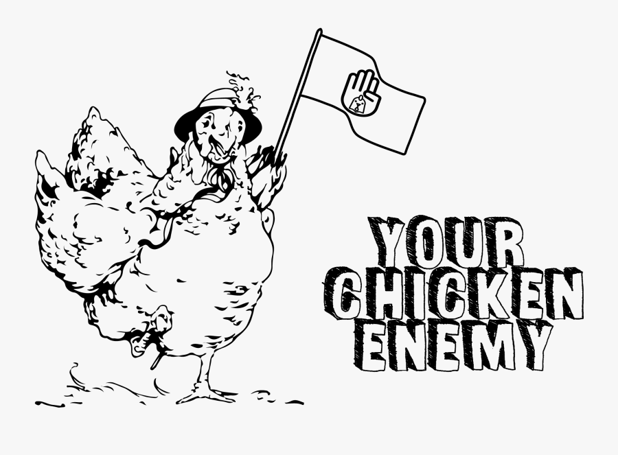 Chicken Enemy, Transparent Clipart