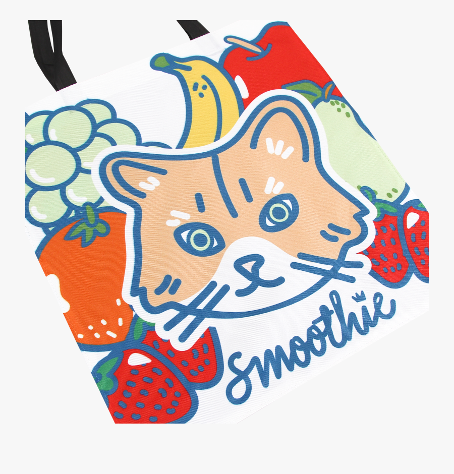 Dye Sub Tote Bag, Transparent Clipart