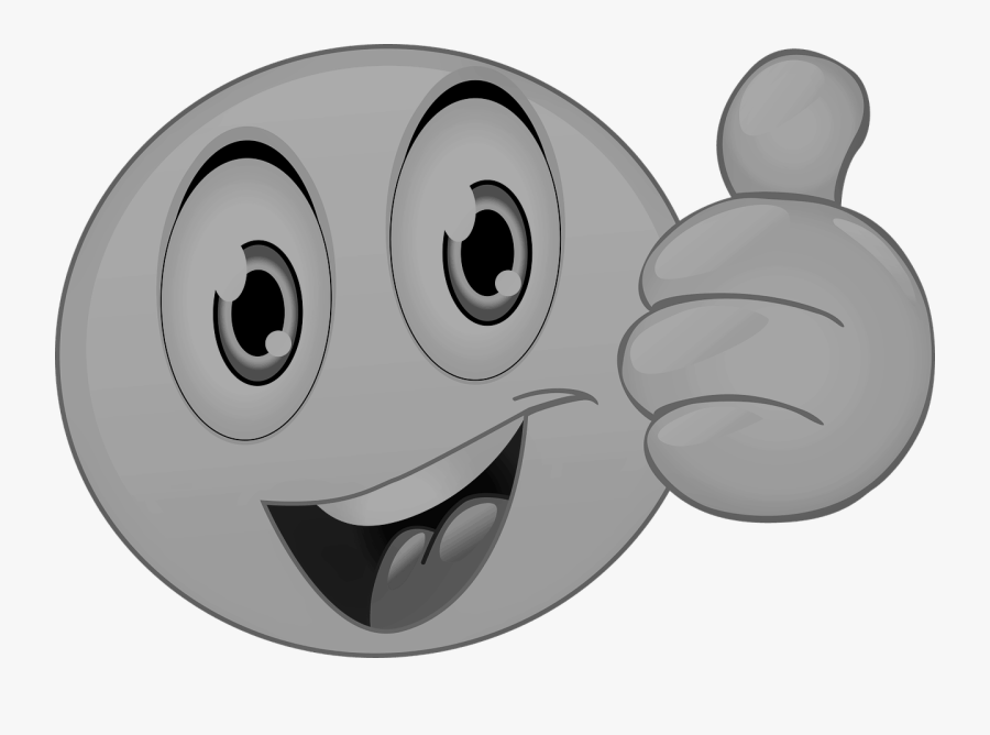 Tummen Upp Emoji, Transparent Clipart