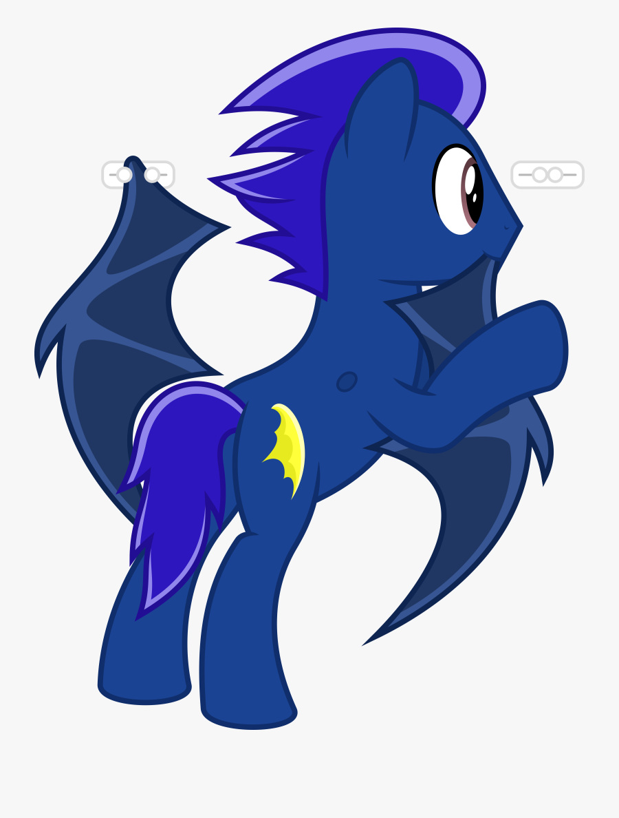 Pinning Bat Wings On The Earth Pony - Cartoon, Transparent Clipart
