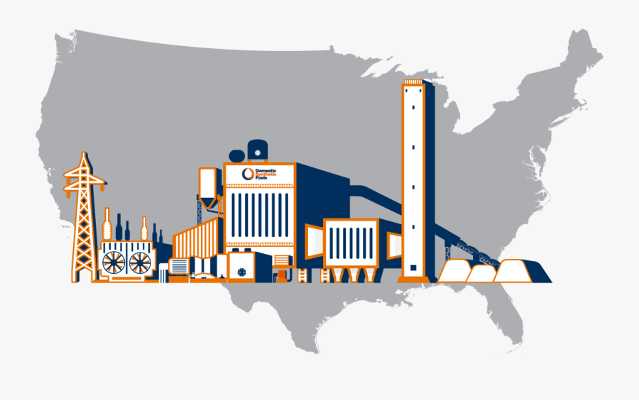 Slide One - Republican And Democratic Counties, Transparent Clipart