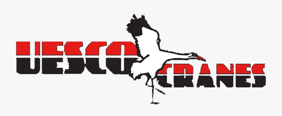 Cranes - Silhouette, Transparent Clipart