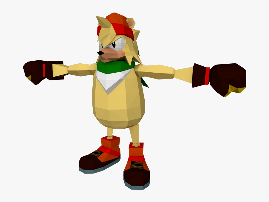 Download Zip Archive - Sonic The Fighters Bark The Polar Bear, Transparent Clipart