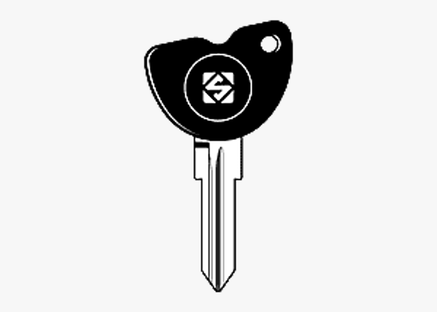 Silca Gt15rdp Plastic Head Blank To Suit Piaggio - Silca, Transparent Clipart