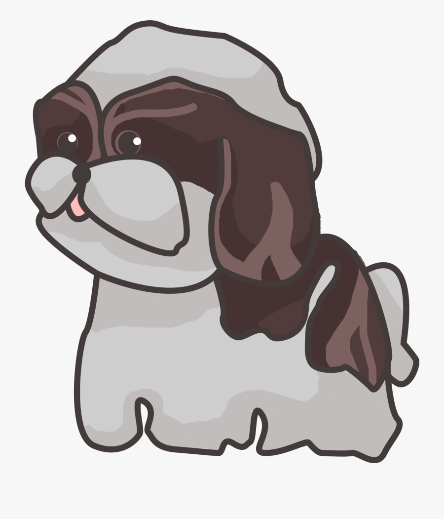 Chibi Shi Tzu - Transparent Shih Tzu Icon, Transparent Clipart
