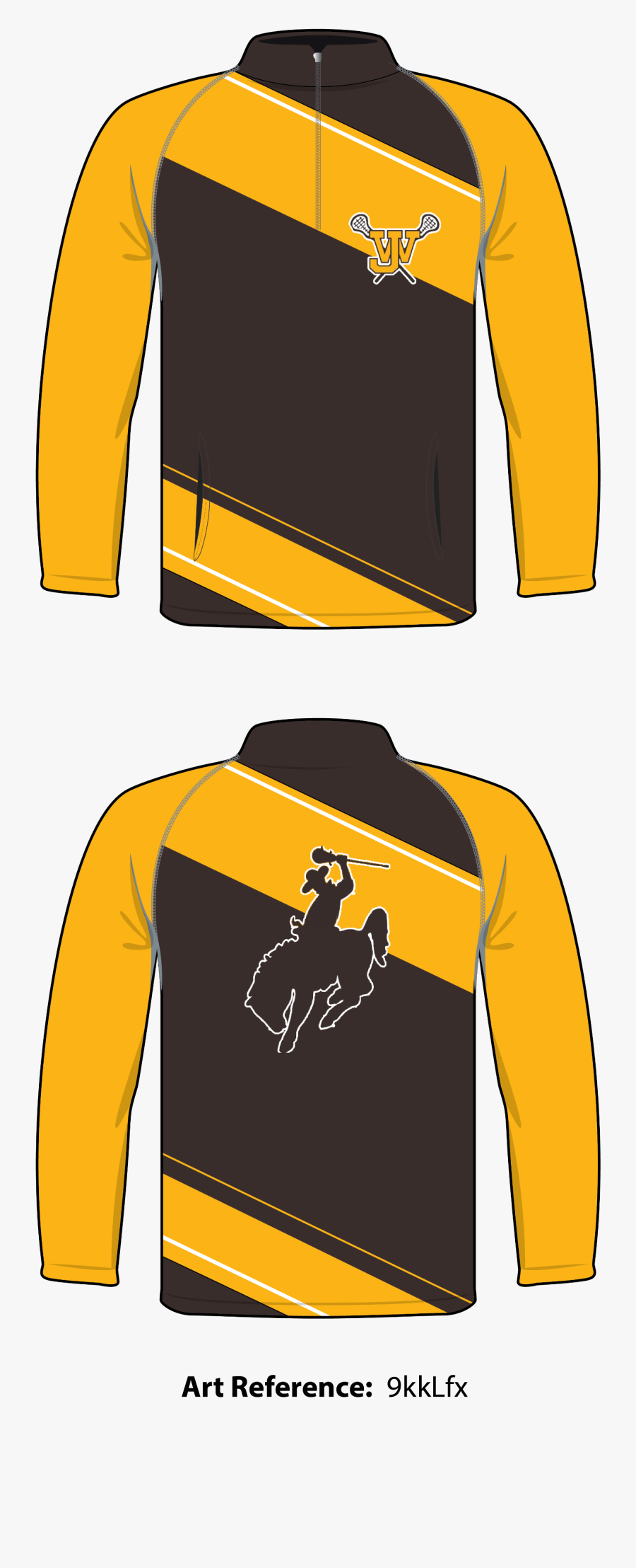 West Jeff Youth Rider Lacrosse Long Sleeve Quarter, Transparent Clipart