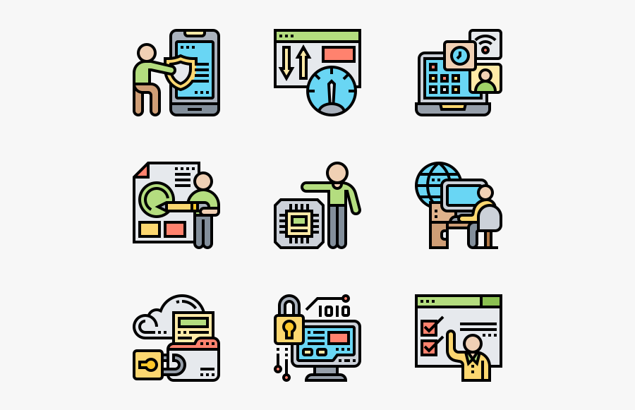 Computer Technology - Flood Icon, Transparent Clipart
