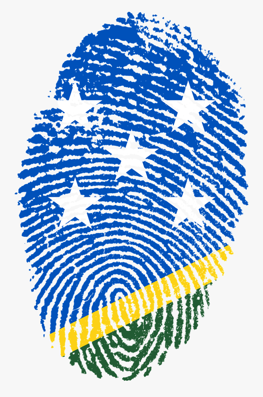 Morocco Flag Fingerprint, Transparent Clipart
