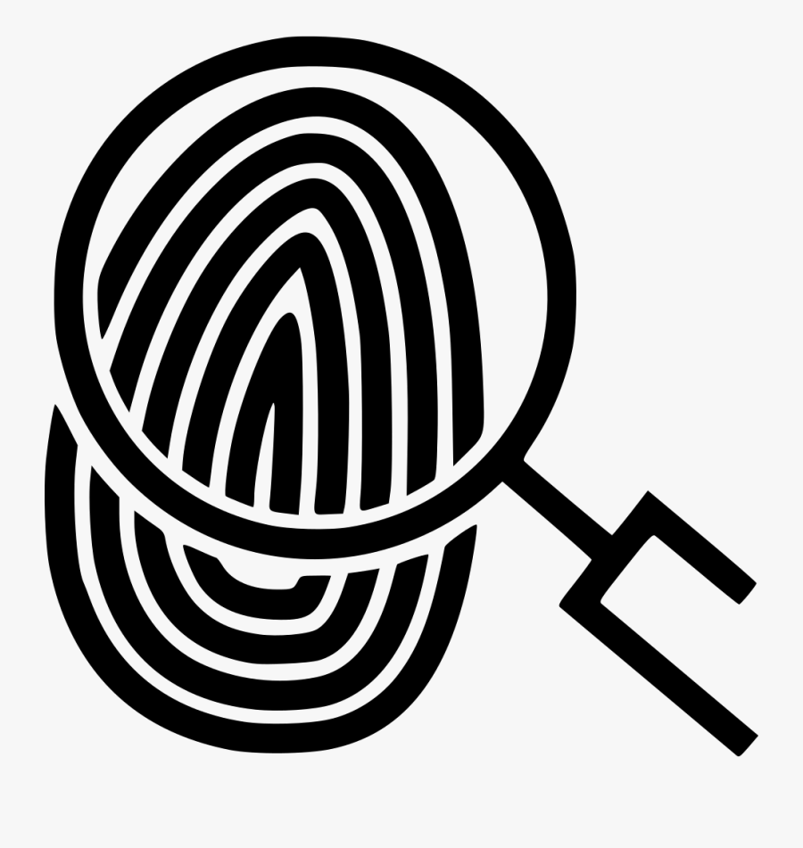 Fingerprint - Unique Icon, Transparent Clipart