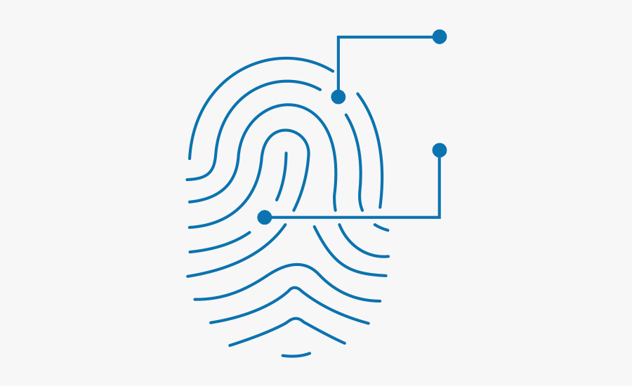 Fingerprint Technology Logo - Finger Print Technology Logo, Transparent Clipart