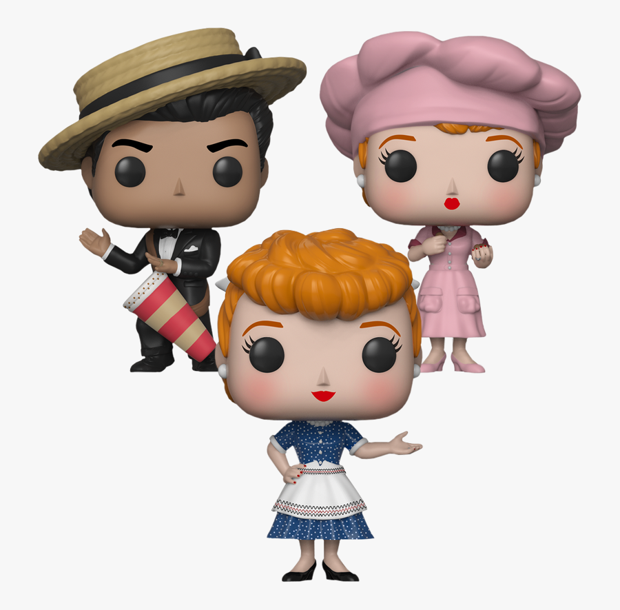 Transparent I Love Lucy Clipart - Lucy Factory Funko Pop, Transparent Clipart