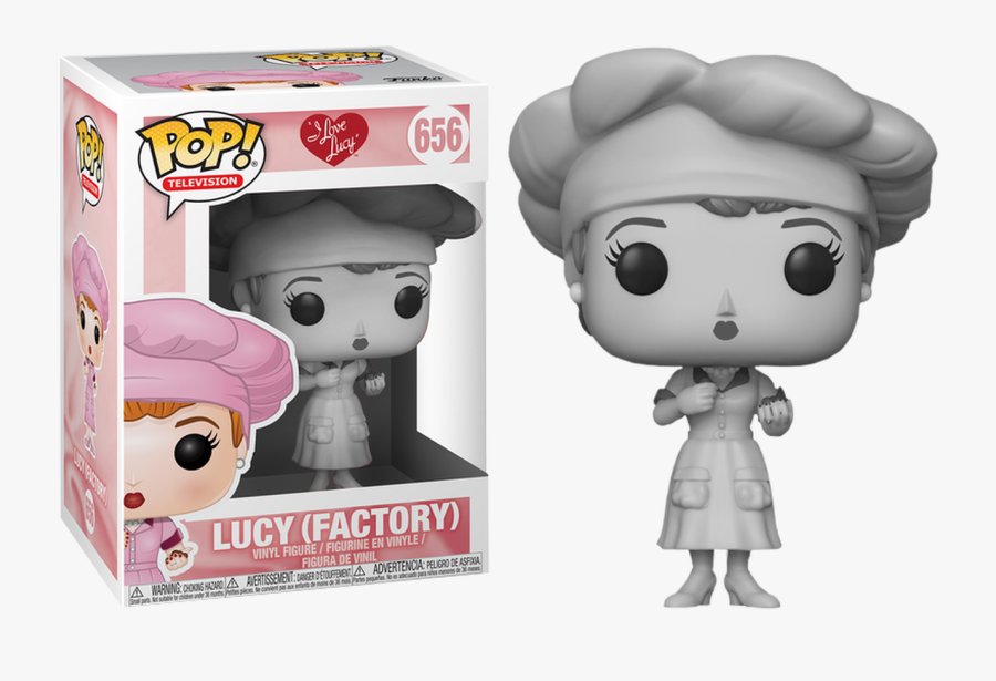 I Love Lucy - Lucy Factory Funko Pop, Transparent Clipart