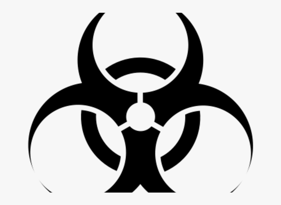 Biohazard Symbol, Transparent Clipart