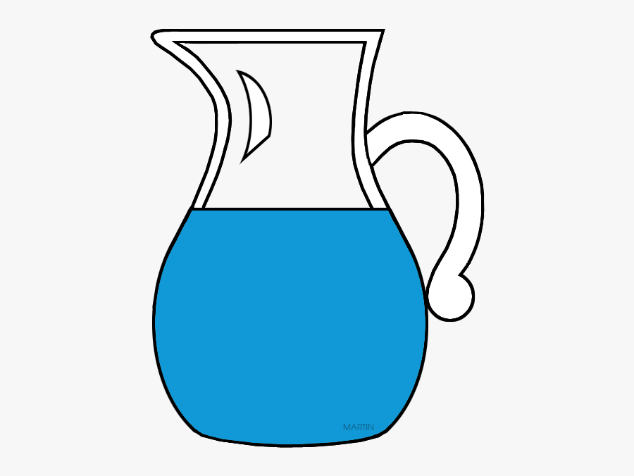 Sky Blue Pitcher, Transparent Clipart