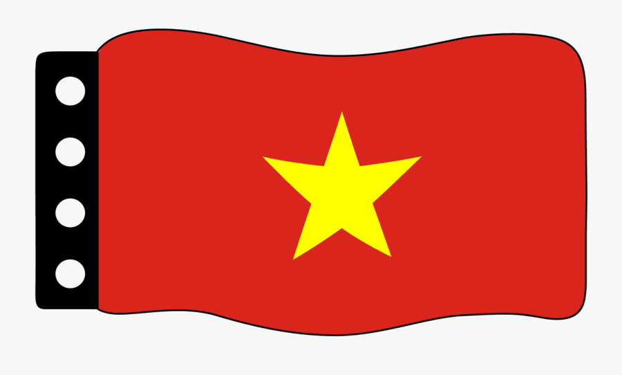 Flag Of Vietnam, Transparent Clipart