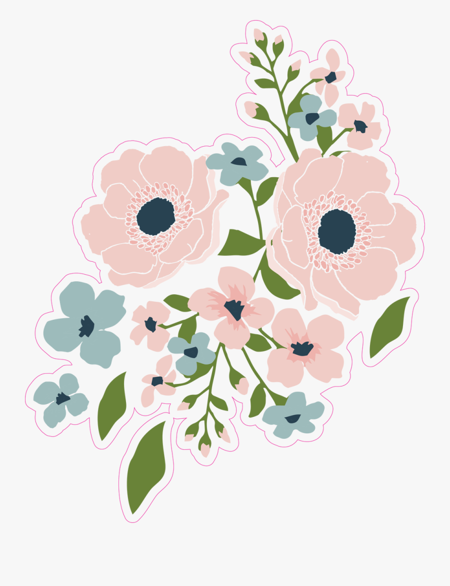 Wedding Flowers - Print And Cut Flowers, Transparent Clipart