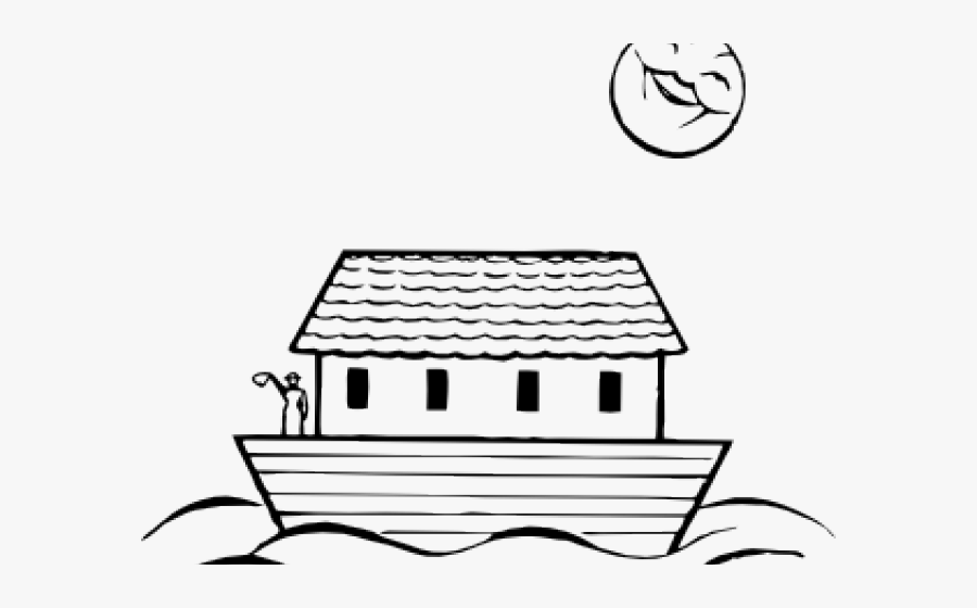Noah's Ark Drawing Easy, Transparent Clipart