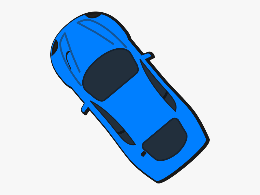 Car Clip Art In Top View, Transparent Clipart