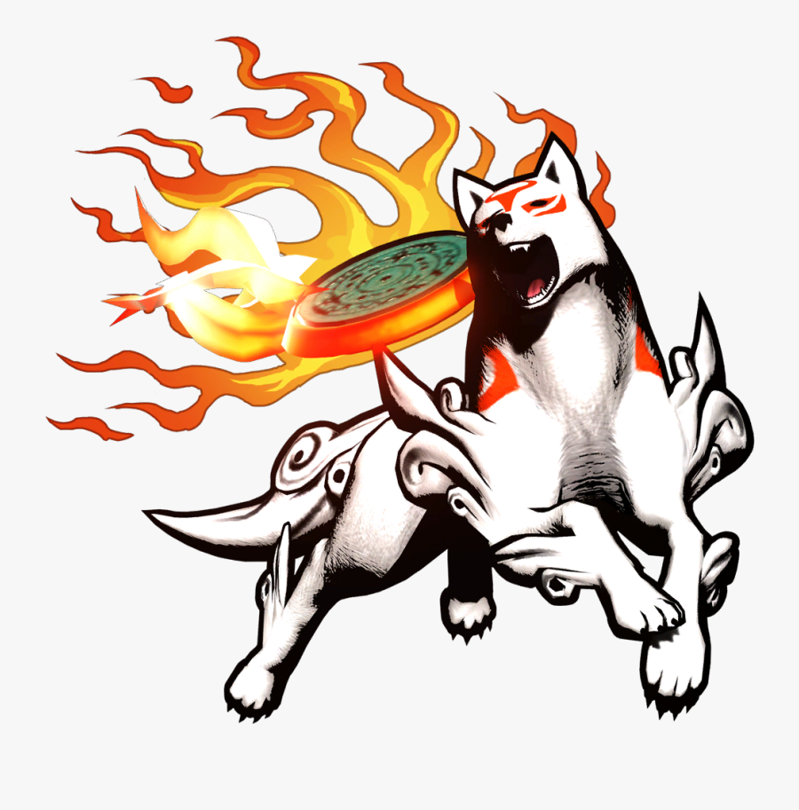 Clip Art,fictional Figure - Amaterasu Capcom, Transparent Clipart