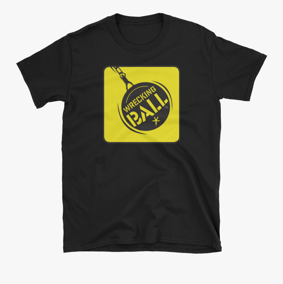 Image Of Unisex Wrecking Ball T-shirt - Nice To Me I Am Trash, Transparent Clipart